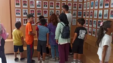 Öğrencilerden Çubuk Terör Mağdurları Derneği'ne Ziyaret