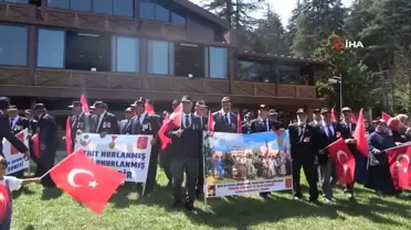 Kıbrıs Gazileri Başkonuş Yaylası'nda Stres Attı