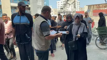 Aziz Mahmud Hüdayi Vakfı Gazze'deki Savaş Mağdurlarına Yardımda Bulunuyor