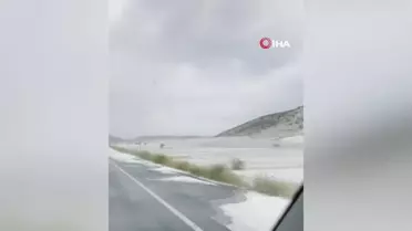 Tatvan'da Kar Yağışı Başladı