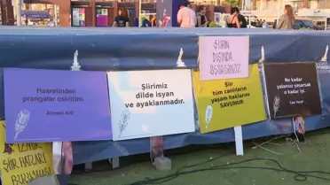 İzmir'de 4. Şiir Hatları Buluşması Başladı