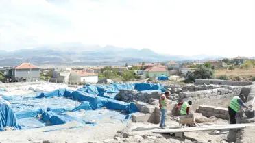 Kayseri'de 3. Yüzyıla Ait Roma Villası Kazıları Devam Ediyor