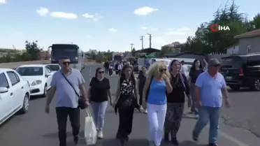 Körfezliler Hacı Bektaş-ı Veli Türbesi'ni Ziyaret Etti