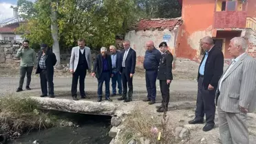 Kaymakam Minuz Özlü Köyü'nü Ziyaret Etti