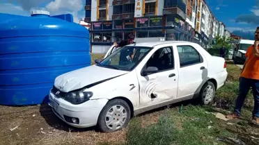 Bafra'da Kazada 1 Yaralı