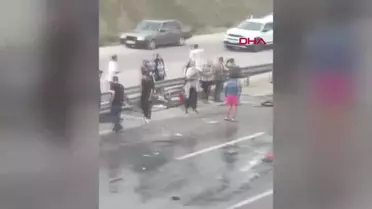 Korkuteli'nde Otobüs Devri- 3 Yaralı