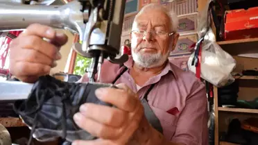 Aksaray'da Ayakkabı Tamiri Arttı