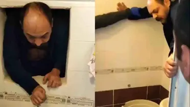 Kırıkkale'de Hükümlü Tuvaletten Yakalandı