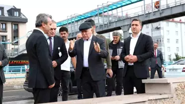 Erzurum Büyükşehir Belediye Başkanı Sekmen, Üst Geçit Sorununu Ele Aldı