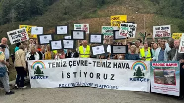Maden Arama İzni Protestosu