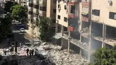 İsrail'in Lübnan'a Hava Saldırısı: 50 Ölü