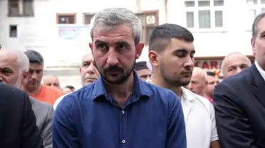 Sürmene'de Sel Sularına Kapılan Ali Kemal Demir Son Yolculuğuna Uğurlandı