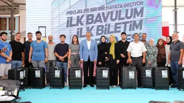 Hatay'da 'İlk Bavulum İlk Biletim' Projesi