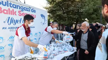 Sultangazi'de Balık Dağıtımı Başladı