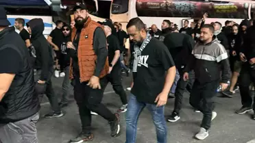 PAOK Taraftarları İstanbul'da