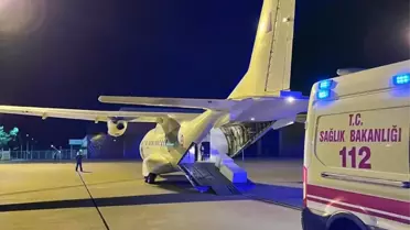 Şanlıurfa'dan 4 Çocuk Ambulans Uçakla Ankara'ya Sevk Edildi