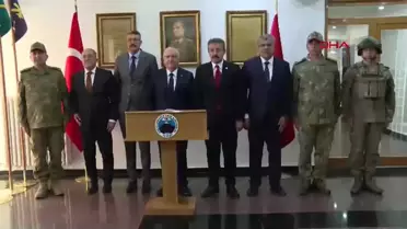 Bakan Güler: Hakkari'de Terörle Mücadele Vurgusu