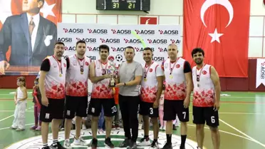 AOSB Spor Şenliği Basketbol Turnuvası Sona Erdi