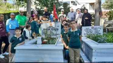 Bafra'da Şehit Jandarma Uzman Onbaşı Burkan Perçin İçin Anma Töreni Düzenlendi