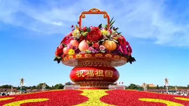 Beijing Ulusal Gün Kutlamalarına Hazırlanıyor