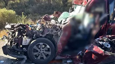 Uşak'tan üniversiteye giden aile trafik kazasında hayatını kaybetti