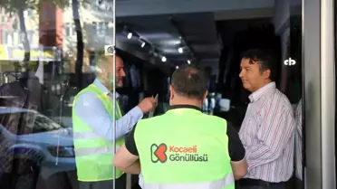 Kocaeli İnönü Caddesi'nde Esnaf Ziyareti ve 41Ç Hattı Tanıtımı
