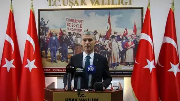 Naci Aktaş Uşak Valisi Olarak Göreve Başladı