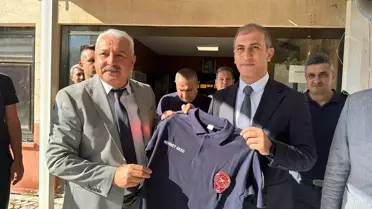 Yüreğir Kaymakamı İtfaiye Personeliyle Buluştu