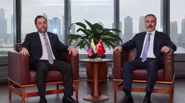 Fidan, Venezuela Dışişleri Bakanı ile Görüştü