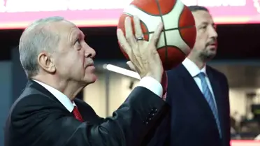 Erdoğan, İstanbul Basketbol Gelişim Merkezi'ni Açtı