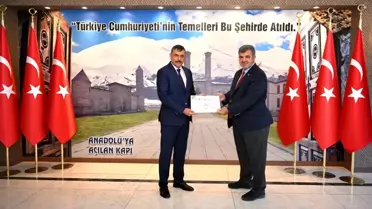 Erzurum Valiliği'ne ISO 9001 Belgesi