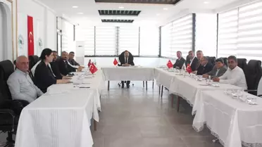 Gülnar'da Encümen Toplantısı Yapıldı