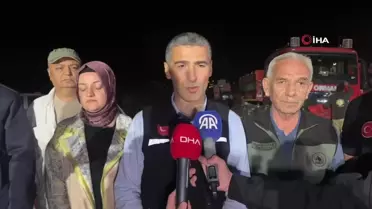 Uşak'taki Orman Yangınına Müdahale Devam Ediyor