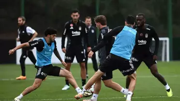 Beşiktaş Eintracht Frankfurt Maçı Hazırlıklarına Başladı