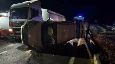 Milas'ta Trafik Kazası: Sürücü Yaralandı