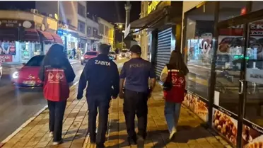 Kırklareli'nde Sokakta Çalışan Çocuklara Yönelik Denetim Uygulaması