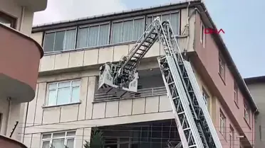 Çayırova'da Yangın: 8 Kişi Dumandan Etkilendi