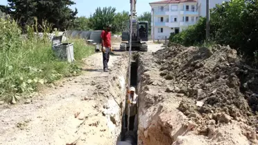 Antalya'nın Taşağıl Mahallesi'ne 19 Kilometrelik Kanalizasyon Hattı Yapılıyor