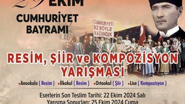 Aydın'da 29 Ekim Cumhuriyet Bayramı İçin Yarışma Düzenleniyor