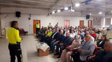Babaeski'de Servis Şoförlerine Güvenlik Eğitimi