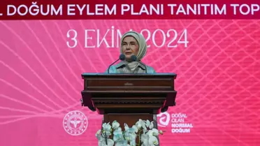 Emine Erdoğan'dan anne adaylarına 'normal doğum' çağrısı