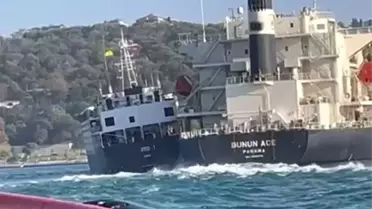 İstanbul'da Gemiler Çarpıştı