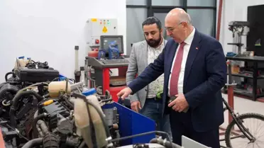 YÖK Üyesi Ak'tan Karabük Ziyareti
