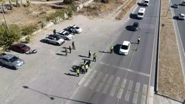 Çine'de Motosiklet Denetimi