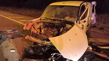 Bolu'da Kaza: 1 Ölü, 1 Ağır Yaralı