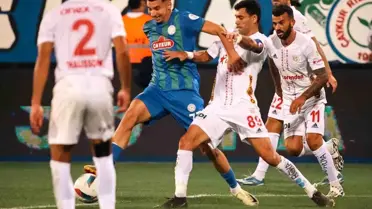 Rizespor, Antalyaspor'u 2-1 Yendi