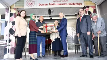Vali Çiçekli, Yaşlılar Günü'nde Huzurevini Ziyaret Etti