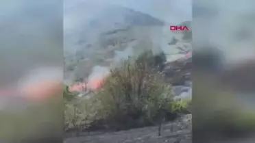 Bartın'da Anız Yangını Kontrol Altına Alındı