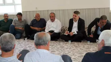 İshak Şan Köy Ziyaretleriyle Sorunları Dinledi