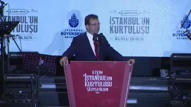 İstanbul'un Kurtuluşu Kutlaması... İmamoğlu: 'Cumhuriyetten ve Demokrasiden, Laiklikten ve Hukukun Üstünlüğünden Asla Vazgeçmeyin'